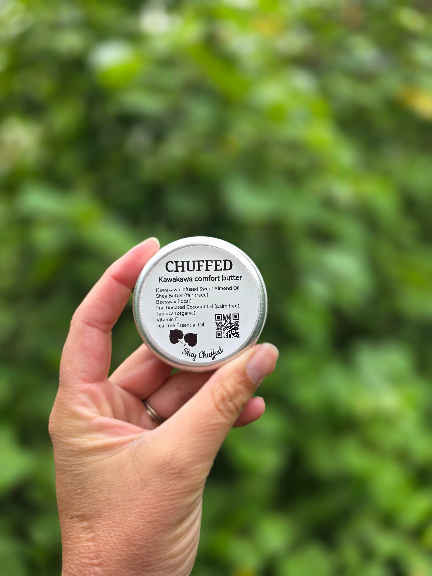 CHUFFED- Kawakawa comfort butter.