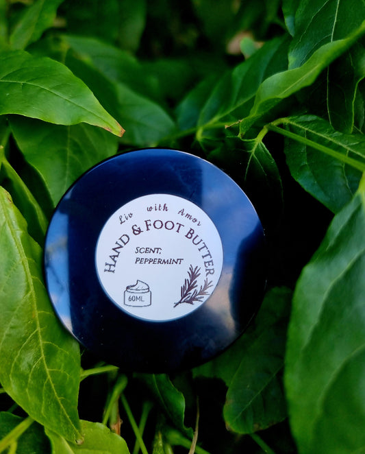 Hand & Foot butter- Peppermint scent 60ml